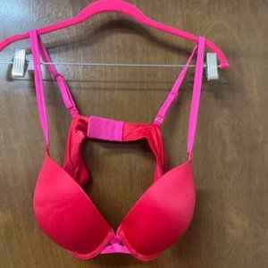 Victoria Secret 38C Pink and Cheetah Print Bra